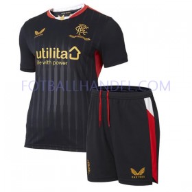 Barn Fotballdrakter Rangers Borte 2021-22 Kortermet